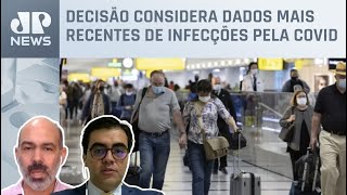 Anvisa derruba obrigatoriedade de máscaras em aviões e aeroportos Schelp e Vilela analisam [upl. by Gean]