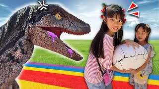 วิ่งหนีไดโนเสาร์ Amazing Dinosaur เขาค้อ  บริ้งค์ไบรท์ [upl. by Nylaj405]