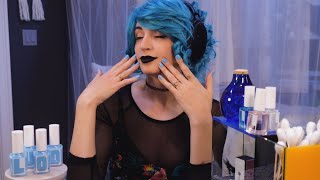 ASMR  Daisy Gives You a Chaotic Manicure [upl. by Popper]