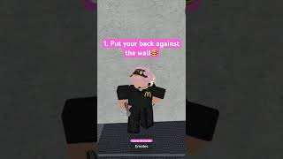 How to wall glitch in mm2 wallglitch roblox [upl. by Ahsok306]