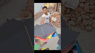 Aaj tho😁bahut sare patang🪁loot🥷li kiteflying kite patang loot shorts [upl. by Killoran]