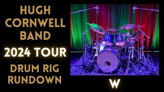 🥁 Drum Rig Rundown  My Setup For The Hugh Cornwell Band “All The Fun Of The Fair” 2024 UK Tour [upl. by Theresita]