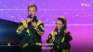 SBS Eurovision  Australia Decides  LIVE on SBS and SBS On Demand [upl. by Ahseek]