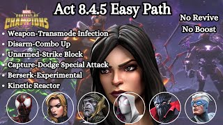 MCOC Act 845 Easy Path For Completion  Jessica Jones Boss [upl. by Servetnick]