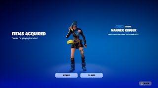 How to Get FREE Nanner Ringer Emote in Fortnite Chapter 5 [upl. by Nivert205]