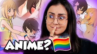 ASSISTINDO NOVO ANIME YURI  Asagao To KaseSan [upl. by Kerat]