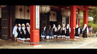 竹伐り会式 Bamboo Cutting Ritual at Kurama Temple HD [upl. by Rieger]