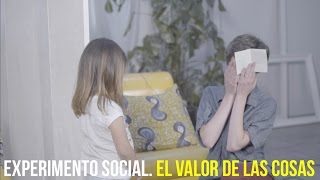 Vídeo que te hará replantear las cosas que realmente tienen valor  Experimento social [upl. by Terza864]