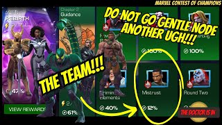 Best Team to 100 Complete 625 and Deal With The Do Not Go Gentle Node an Act 6 MCOC Guide [upl. by Botti581]