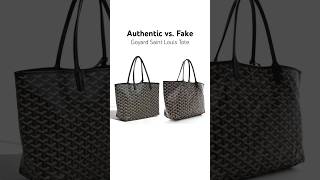 Authentic vs Fake Goyard Saint Louis [upl. by Nnaynaffit]