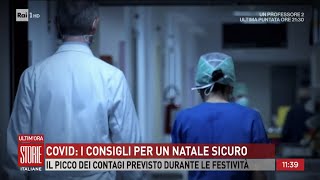 Covid i consigli per un natale sicuro  Storie italiane  21122023 [upl. by Ahsata]