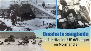 Omaha la Sanglante la 1er division US débarque en Normandie DDay5 6juin1944 omahabeach [upl. by Luoar]