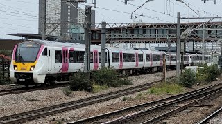 Brand New C2C Class720 Trains 720608  720611 Departing Stratford Station To Shoeburyness 201024 [upl. by Annohsed]