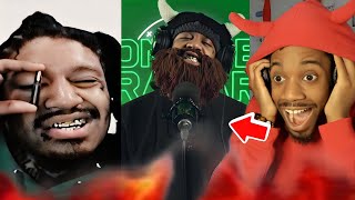 HE RAPPED THE ENTIRE ALPHABET Skrilla quotOn The Radarquot Freestyle PART 2 amp Blahdahdahdah  REACTION [upl. by Doraj468]