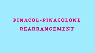 PinacolPinacolone Rearrangement [upl. by Beniamino181]