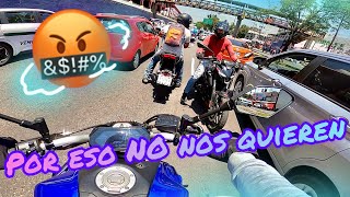 Quítate LV prro 🤯 observaciones diarias en la MT07 motovlog [upl. by Aettam]