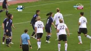 Algarve Cup 2013 Deutschland  Japan 1 Halbzeit [upl. by Ailiec]