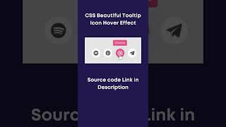 Icons Toolkit Effect  HTML CSS css html tutorials [upl. by Esther]