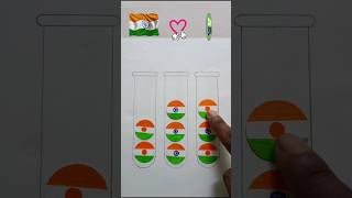 Indian Flag 🇮🇳 Niger Flag 🇳🇪 Jana Gana Mana  Independence Day Drawing shorts art drawing india [upl. by Ekram]