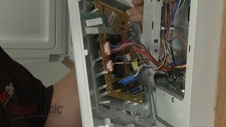 GE Microwave Turns Itself On Repair Help WB27X11080 [upl. by Wollis889]