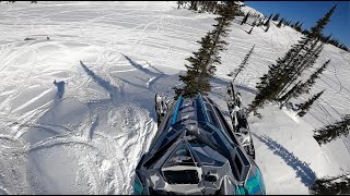 Biggest Snowmobile Jumps Ever Caught on a GoPro  EP 40 [upl. by Hnamik]