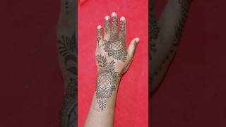 Easy backhand mehendi designmehndiSharmaMehndiDesigner186Rajmehandidesigner [upl. by Essam675]