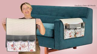 Armrest Organizer For Sofa Or Chair  To Sell Or Give Away [upl. by Gereld]