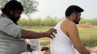 Best Pakistani Head and Back Massage With Bengali  Asmr sleep Sound Therapy asmr [upl. by Akcinat]