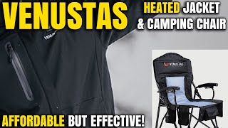 Affordable But Effective  Venustas Heated Apparel amp Camping Chair Review [upl. by Avery]