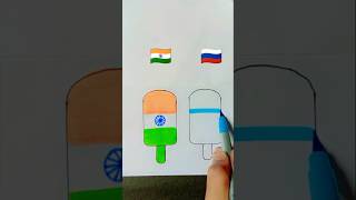 Indian flag vs other flag ☺️ viral shorttrending viralvideos viralshort shortsviral [upl. by Llerref575]