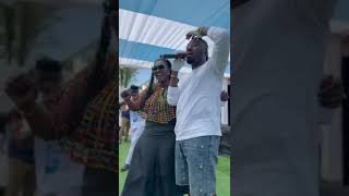 Amerado amp Hon Ursula Owusu 🎉😇 ameradoburner viral ghanaianmusician amerado [upl. by Eerdua]