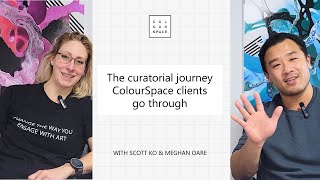 The curatorial journey ColourSpace clients go through [upl. by Ahsykal]