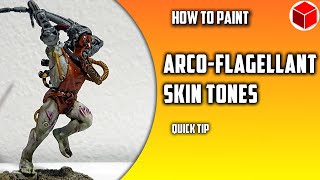 3 Different Ways of Painting ArcoFlagellants Skintones [upl. by Kreda]