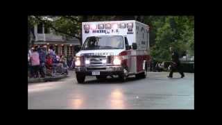 Somers Volunteer Fire Department at Katonah Fire Parade Watch in HD [upl. by Nawek]