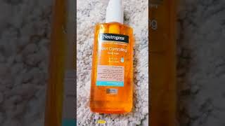 NEUTROGENA SPOT CONTROL FACEWASH helps to prevent acnesalicylic acid based [upl. by Inilahs992]