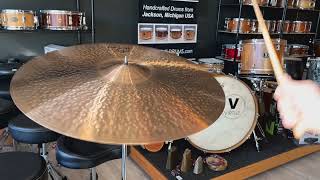 Paiste 24” 2002 Big Beat Multi Cymbal 2788g Crash Ride Cymbal Demo  VIRTUE Drums [upl. by Anaeg]