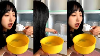 ASMR FREEZER FROST MUKBANG [upl. by Nnahtebazile]