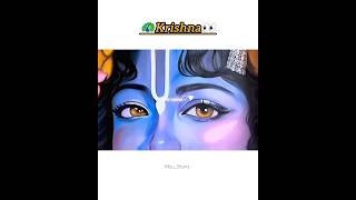 Aankhein Teri Kitni Haseen Krishna Status🦚❤  krishnatrendingshortsytshortsvideo [upl. by Harrat330]