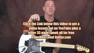 Learn rock guitar Michael Schenker MSG inspired lead soloing guitar lesson Rock Bottom style [upl. by Hsima]