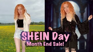 SHEIN DAY monatsendverkauf Unschlagbare Deals passend zum Frühling 🛍️🛒 whimsy goth casual styles [upl. by Winson]