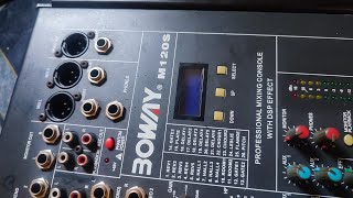 boway m120s mixer 0 [upl. by Terr]