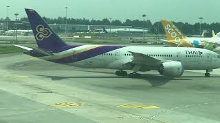 Scoot 7879 9VOJF amp Thai Airways 7878 HSTQC [upl. by Carn36]