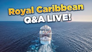 Royal Caribbean QampA LIVE [upl. by Kalinda]