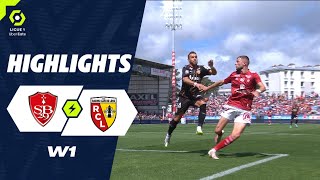 STADE BRESTOIS 29  RC LENS 3  2  Highlights  SB29  RCL  20232024 [upl. by Hagep126]