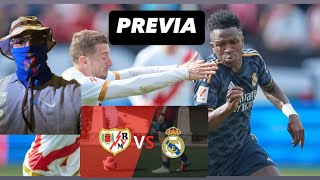 PREVIA RAYO VALLECANO VS REAL MADRID EL MADRID CREO QUE… [upl. by Zack]