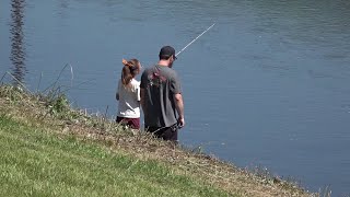 Free fishing derby held in Scranton [upl. by Weissmann944]