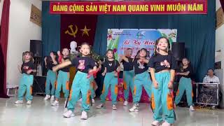 Dance Deyang Gatal Gatal thiếu nhi xóm Giếng [upl. by Ahsihat]