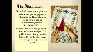 illuminated manuscript history [upl. by Enoek]