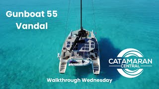 Gunboat 55 Vandal  Walkthrough Wednesday [upl. by Leivad]