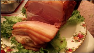 Easy and Delicious De Los Santos Style Ham Recipe  FILIPINO COOKING wJOE [upl. by Anauqed]